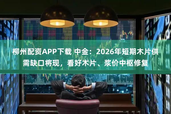 柳州配资APP下载 中金：2026年短期木片供需缺口将现，看好木片、浆价中枢修复