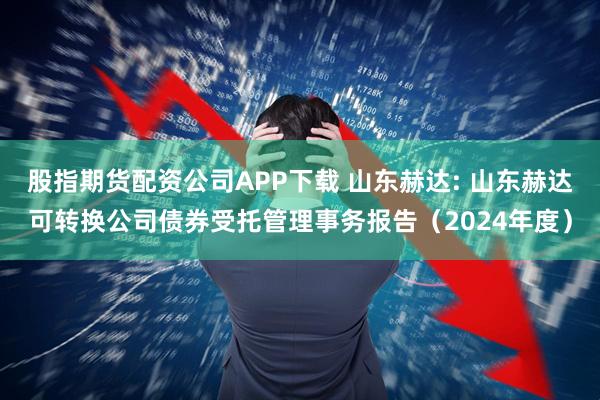 股指期货配资公司APP下载 山东赫达: 山东赫达可转换公司债券受托管理事务报告（2024年度）